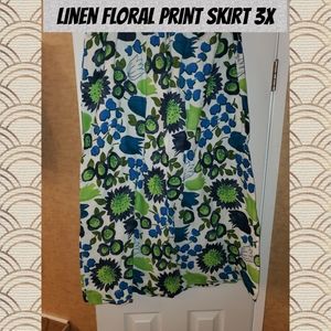 Hot Cotten Linen Skirt 3x